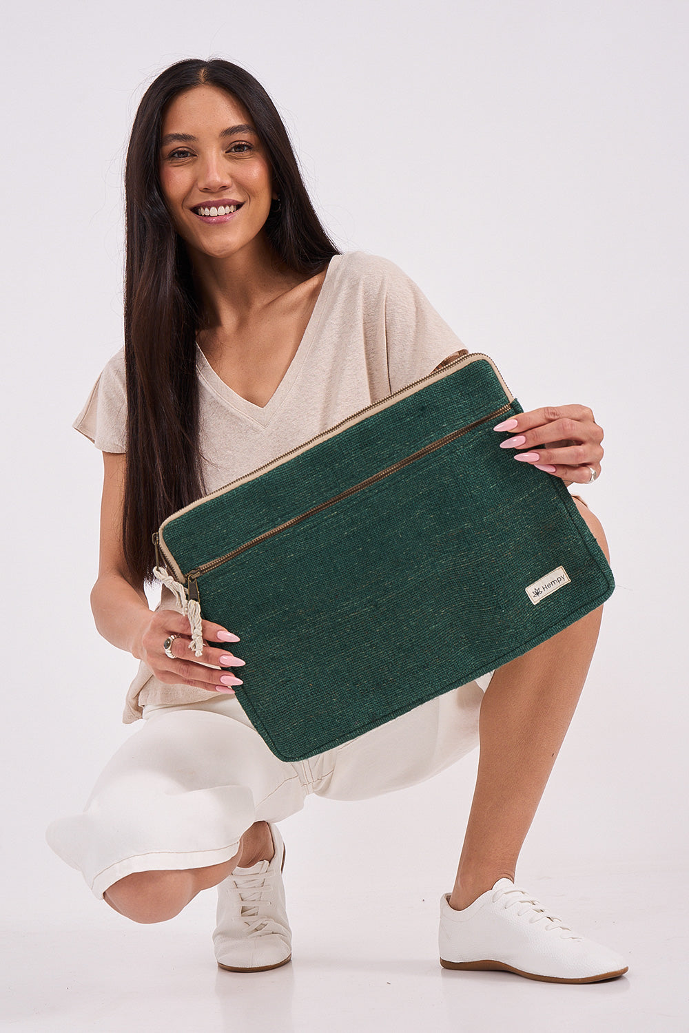 קייס ללפטופ בצבע ירוק