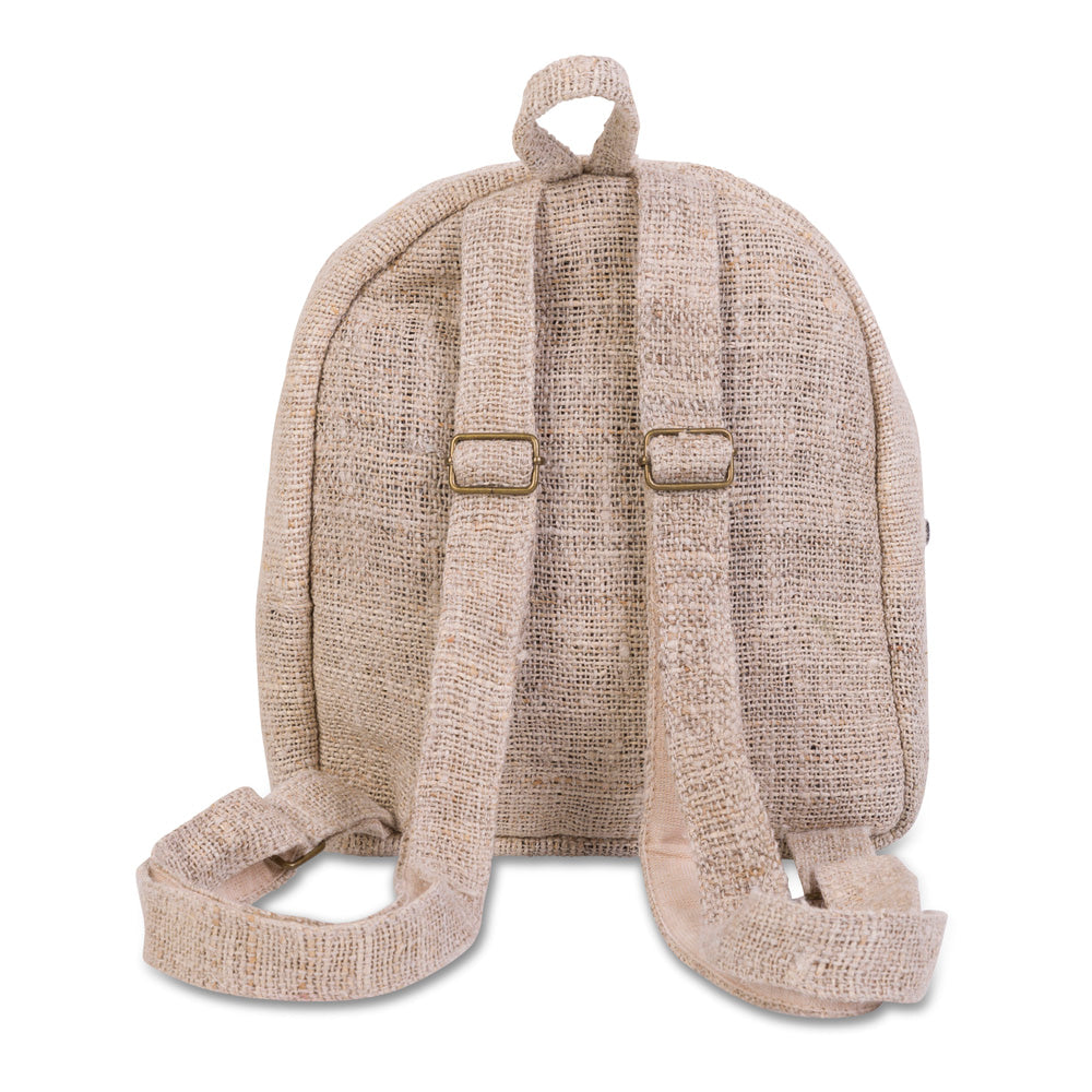 תיק גב קטן בצבע בז׳