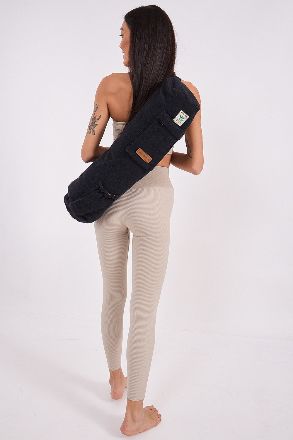 קייס למזרן יוגה בצבע שחור