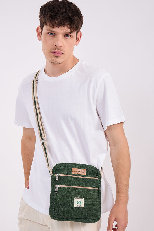 תיק צד קטן ירוק