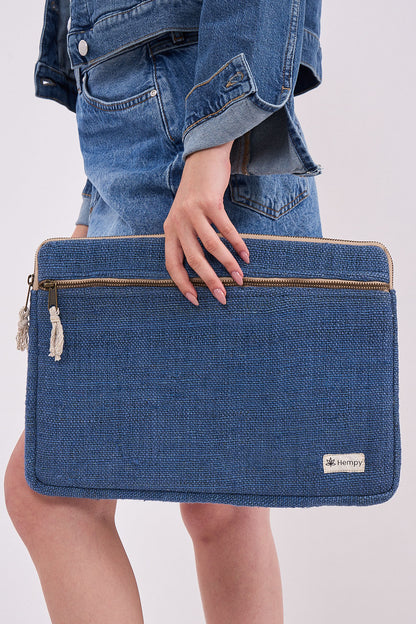 קייס ללפטופ כחול