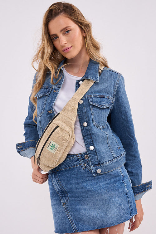 פאוץ׳ בצבע טבעי