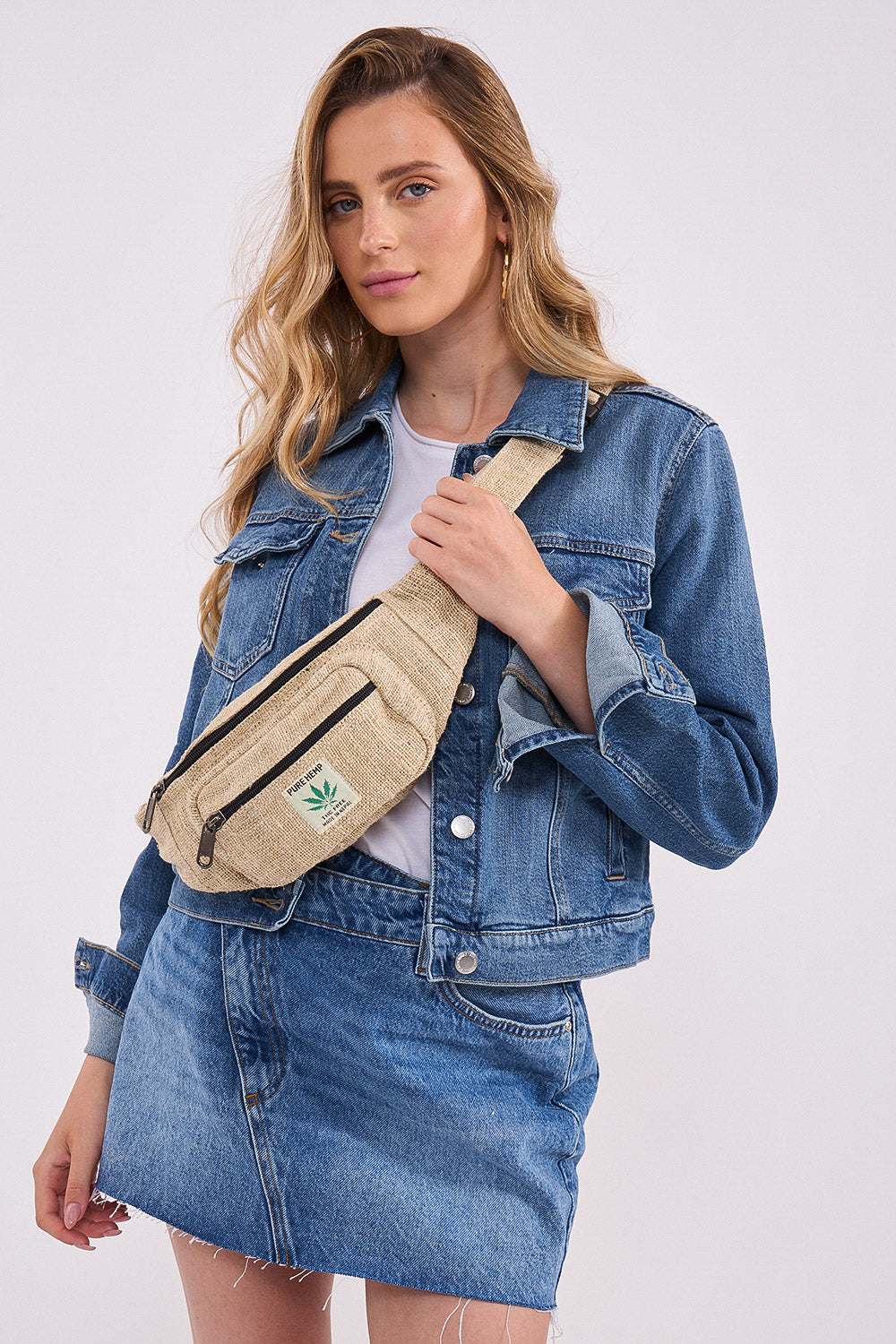 פאוץ׳ בצבע טבעי