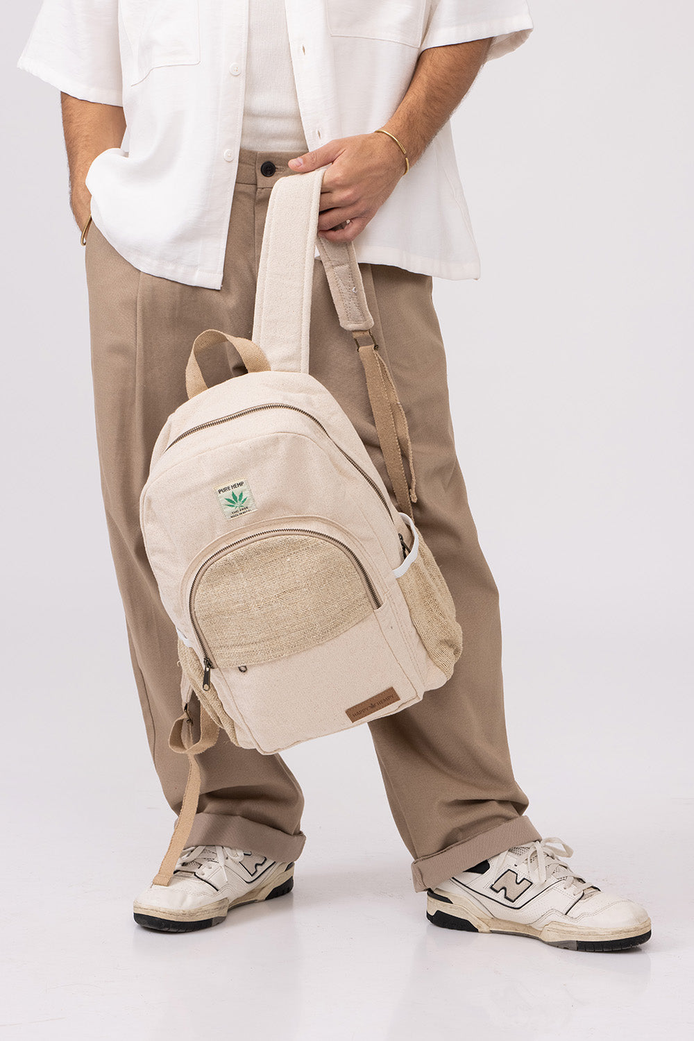 תיק גב טבעי עם טבעי