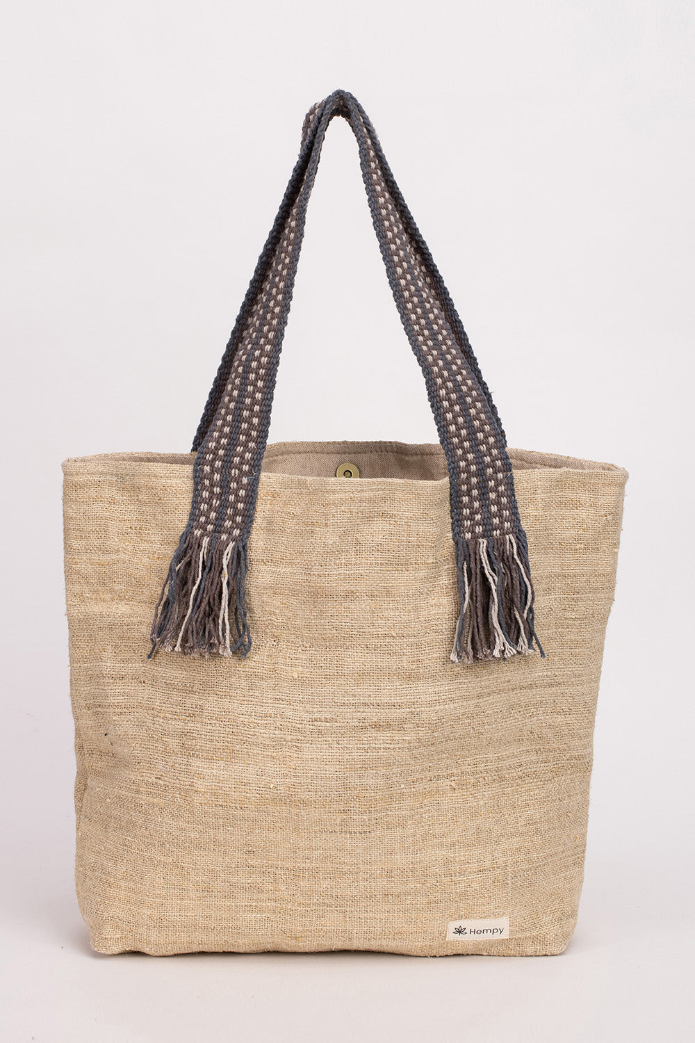 תיק צד בז׳ TOTE BAG