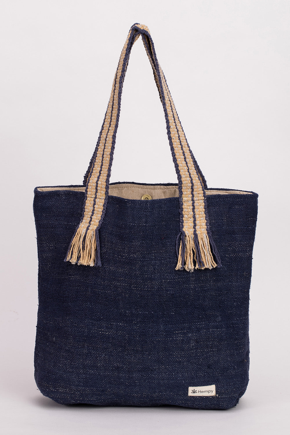 תיק צד כחול TOTE BAG