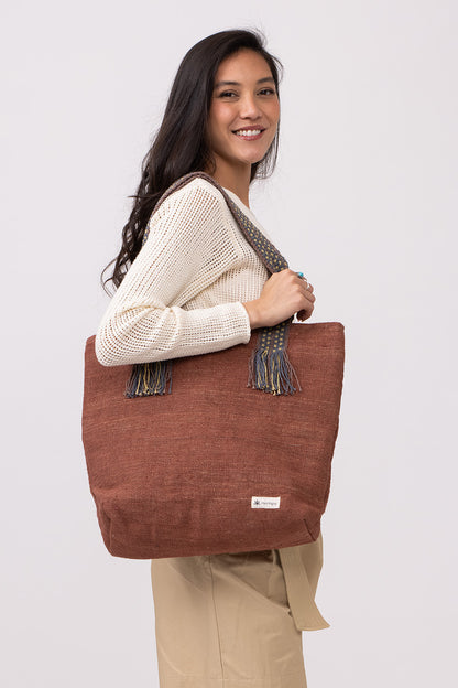 תיק צד אדום TOTE BAG