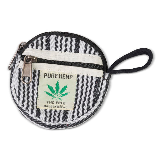 נרתיק עגול שחור לבן