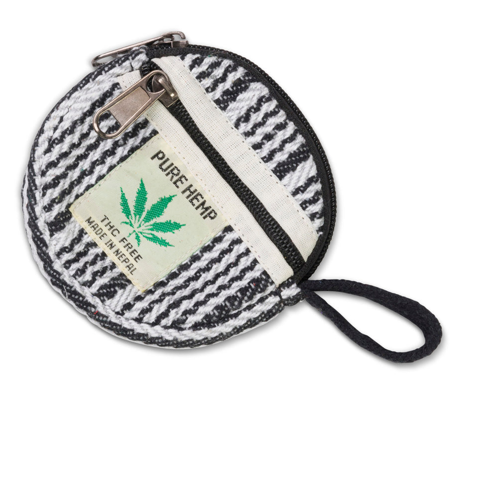 נרתיק עגול שחור לבן